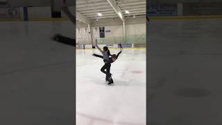 Ice Skating Training Video - Dance Spin Practice