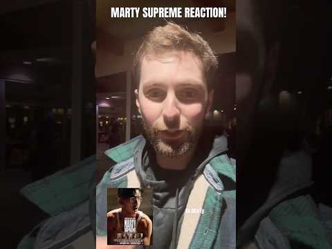 MARTY SUPREME REACTION! OSCAR WORTHY!? #oscars #movies #martysupreme #review #timothychalamet