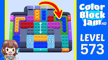 Color Block Jam Level 573 Solution Walkthrough