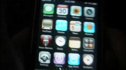 Voice Control Demo for iPhone 3GS