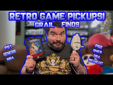 Feb 2025 Retro Game Pickups! HOLY GRAILS! SNES, GENESIS, DREAMCAST, GBA, PS1, PS2, N64! Feb 2025 Retro Game Pickups! HOLY GRAILS! SNES, GENESIS, DREAMCAST, GBA, PS1, PS2, N64!