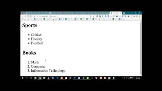 13 HTML Lists, Ordered List  Lec 13  HTML tutorial for beginners in Urdu Hindi
