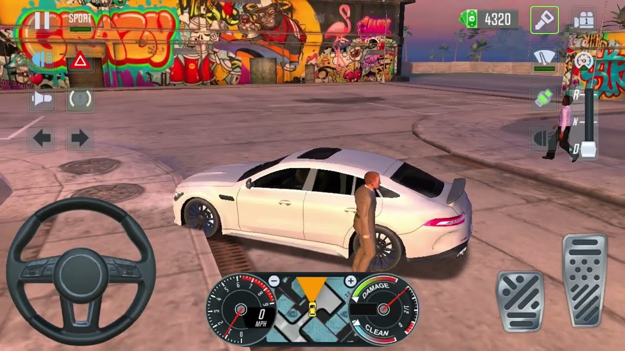 Mercedes-Benze  AMG in Taxi sim 2022 drive#Taxi_sim2022