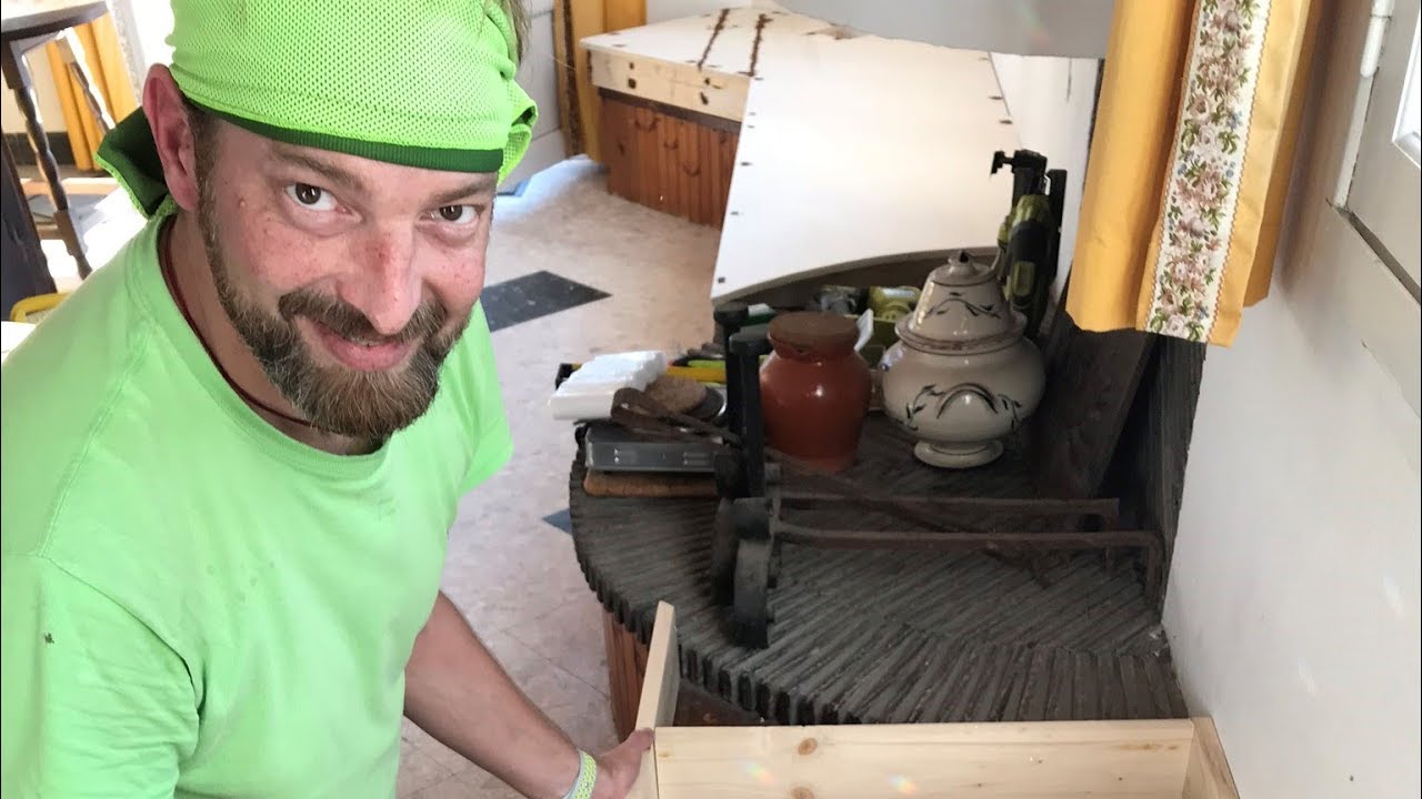 How to Raise the Height of an Old Wooden Bench Seat Makeover YouTube