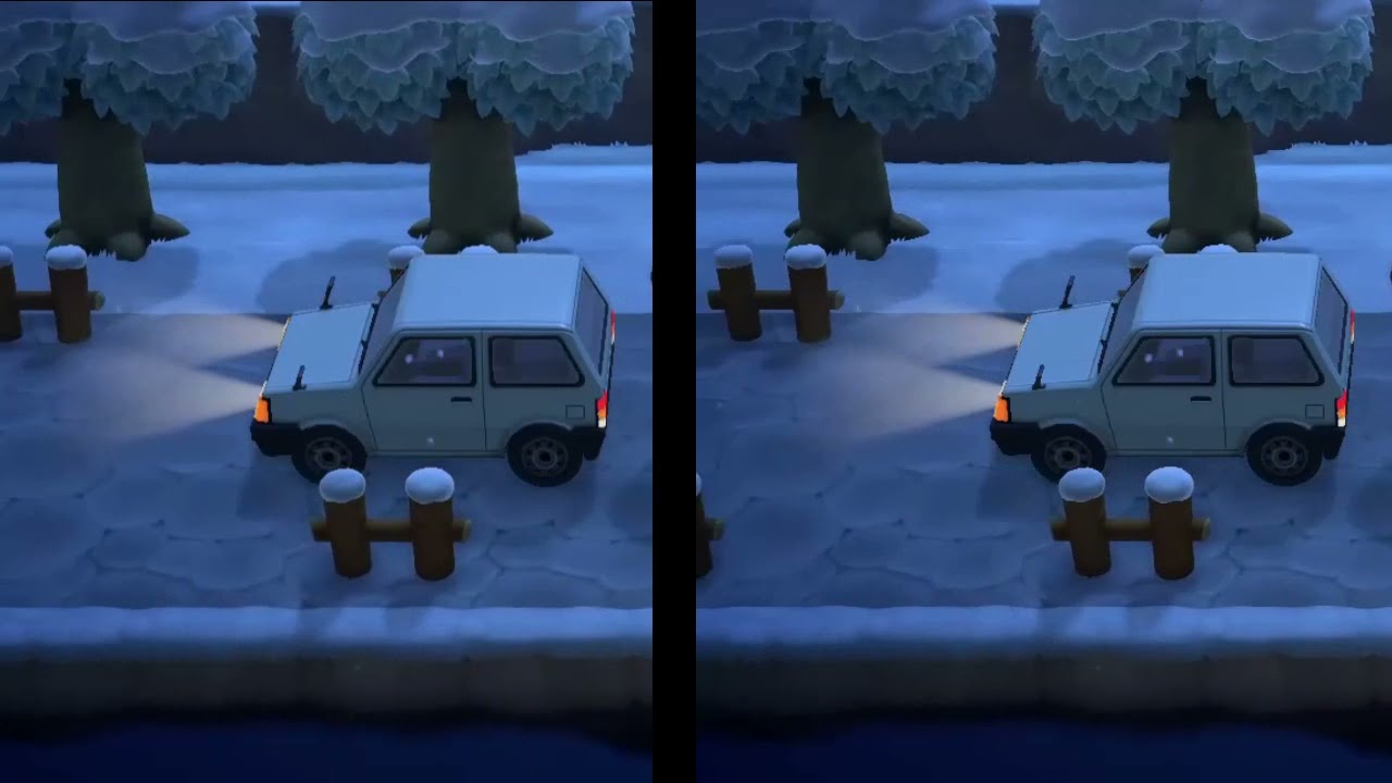 Car animation testing ACNH 1