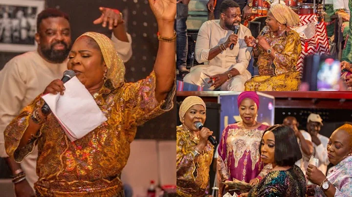KUNLE AFOLAYAN PROVES HIS UNENDING LOVE FOR THE WAKA QUEEN, SALAWA ABENI AND HER MUSIC