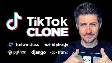 TikTok Clone with TailwindCSS, Alpine.js, Django and Htmx - Part 1