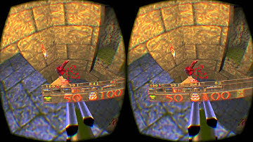 Quake 1 on Oculus Rift DK2 (RiftSpasm)
