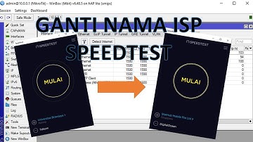 Ganti Nama ISP Speedtest - Cara Instan, Cepat, Termudah