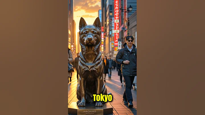 Hachiko: The Most Loyal Dog in History 🐶💔 (A True Story from Japan 🇯🇵) #dogs #hachiko #japan #true