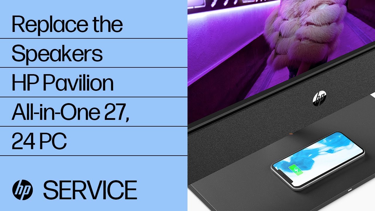 how to change wifi password How to Replace the Speakers | HP Pavilion All-in-One 27, 24 PC