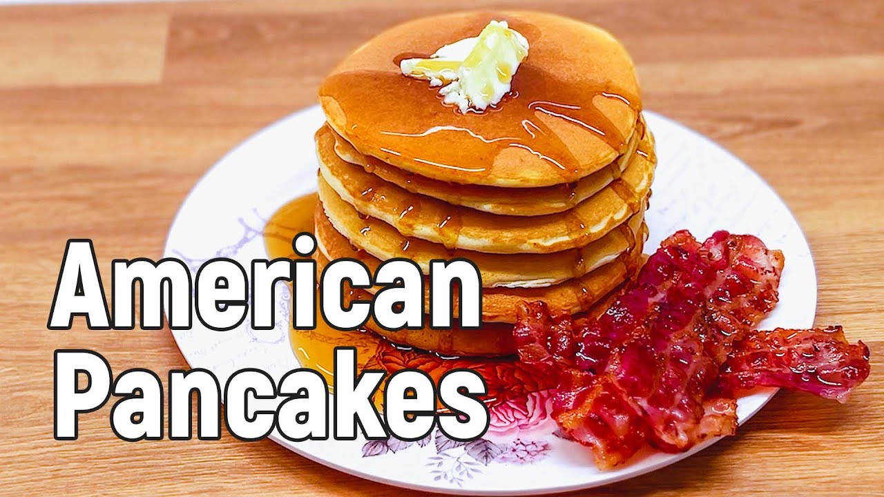 How to make American Pancakes Delicious & Easy recipe YouTube