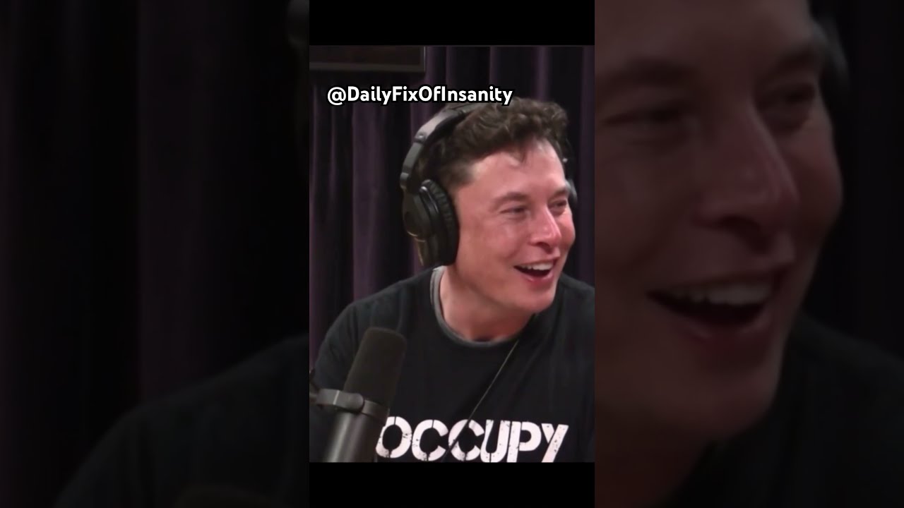 Elon Musk smokes weed