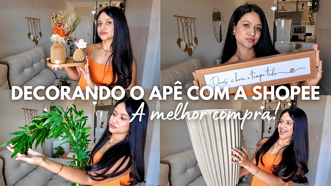 A melhor COMPRA na SHOPEE para decorar a casa + receitas para levar na sogra! 🏠✨