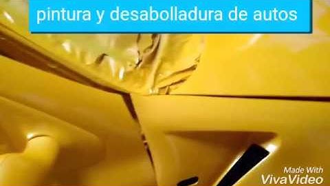 Desabolladura y pintura de autos 🚗