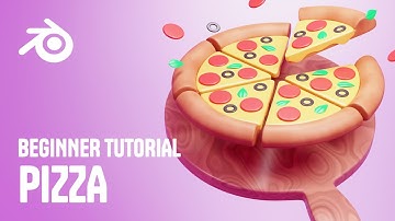 Tasty Pizza - Blender 3D Beginner Tutorial