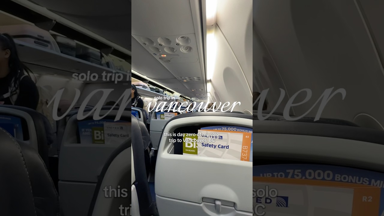 took myself on a solo trip to vancouver :) 