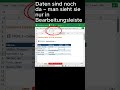 Diese Excel-Daten siehst du NICHT… aber sie sind da!