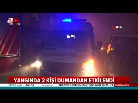 İstanbul Ataşehir'de Yangın Paniği! Sobadan Sıçrayan Kıvılcımlar Yangın Çıkardı!