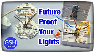 Future Proof Your Lights When Taking the Feed to the Switch - 2 Plate Method