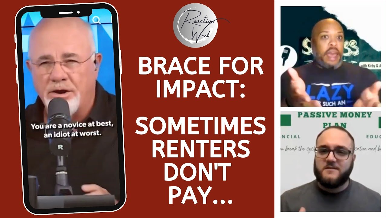 Reaction Video Dave Ramsey Don't Bank On Renters To Pay Rent Eps