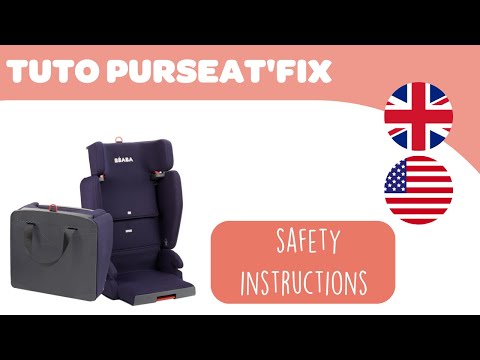 foldable child car seat