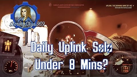 Daily Ops Uplink Burning Mine - Solo in under 8 mins?