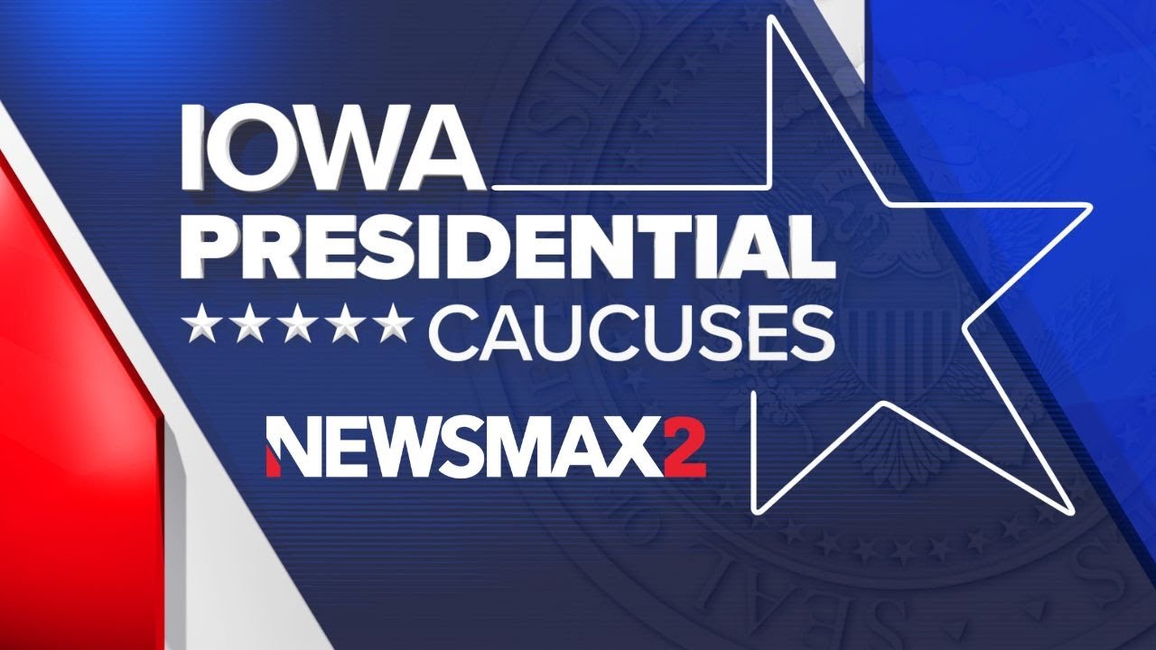 LIVE: The 2024 Iowa Presidential Caucuses | NEWSMAX2 - YouTube