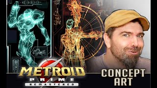LEARN CONCEPT ART from the ART OF METROID PRIME REMASTERED - pro artist reaction.