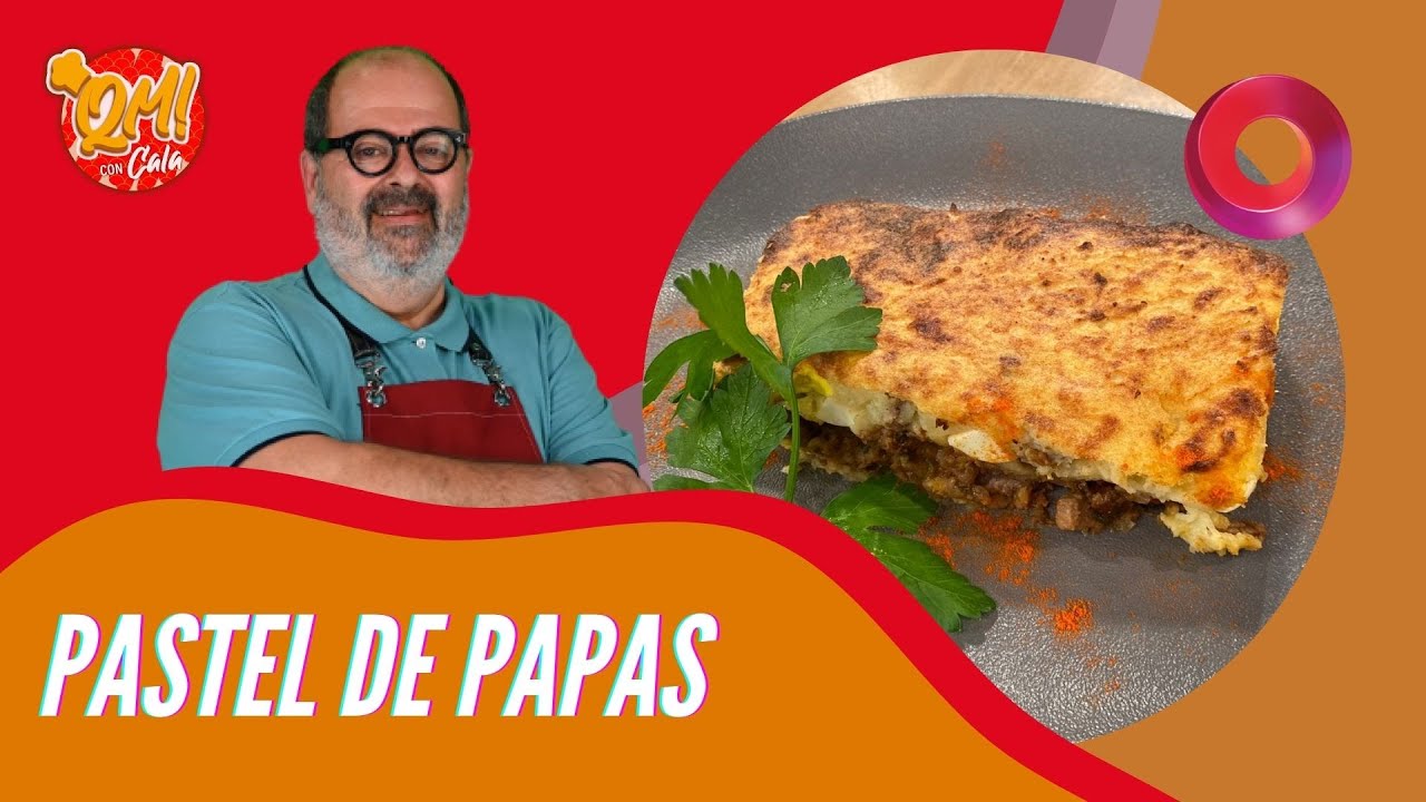 Pastel de papas con carne cortada a cuchillo ¡único y para compartir!