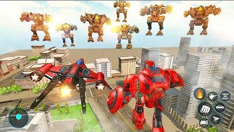 Scorpion Robot Car UFO Mech Robot Transformation Game 2021 | Android Gameplay