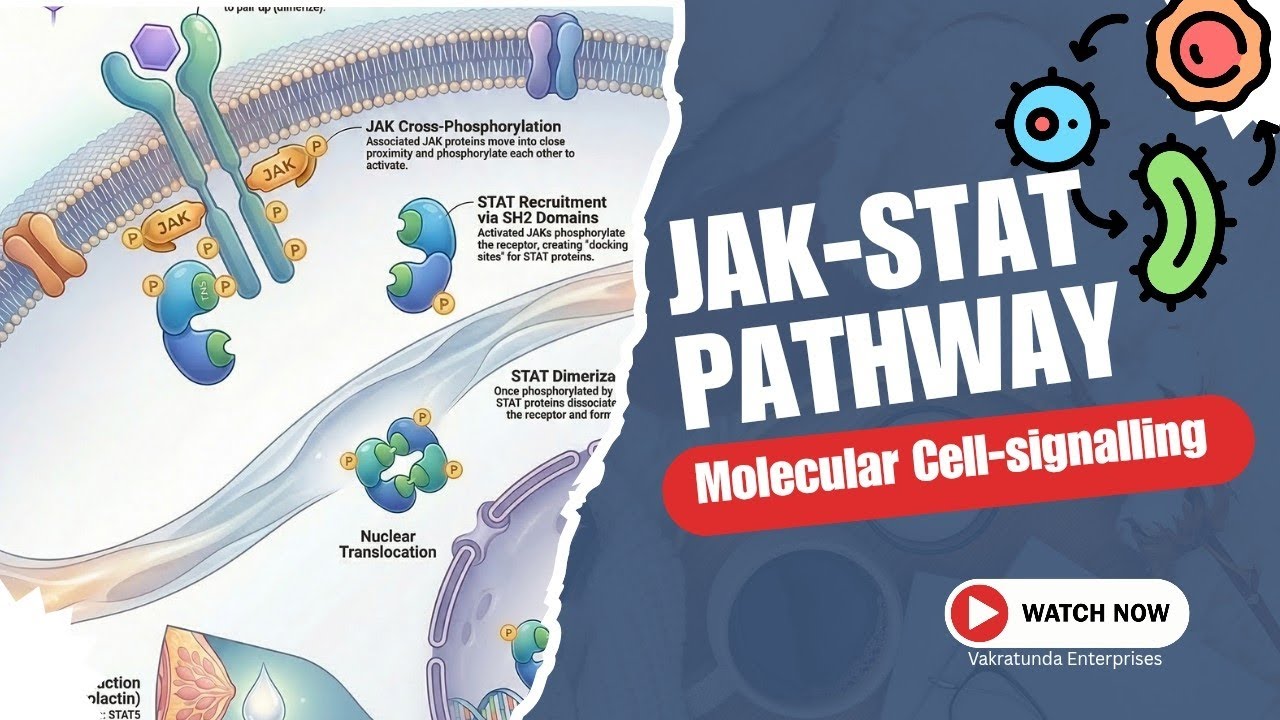 JAK-STAT Cell Signalling Pathway | CSIR-GATE | Cell Biology | Biotechnology 