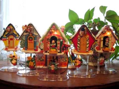 Jingle Bells 1993 Mr Christmas "Mickey's Clock Shop" - YouTube