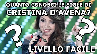QUIZ quanto conosci le SIGLE DI CRISTINA D'AVENA? livello FACILE