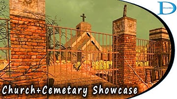 Cemetary - Showcase - 7 Days To Die Alpha 14 (Navezgane)
