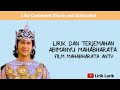 Lirik dan terjemahan lagu Abhimanyu Mahabharata | Ost Mahabharata ANTV