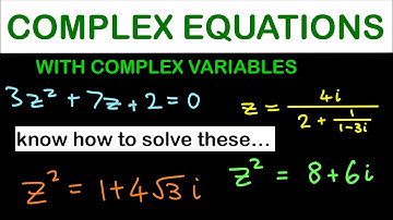 How to Solve Complex Equations in Complex Variables
