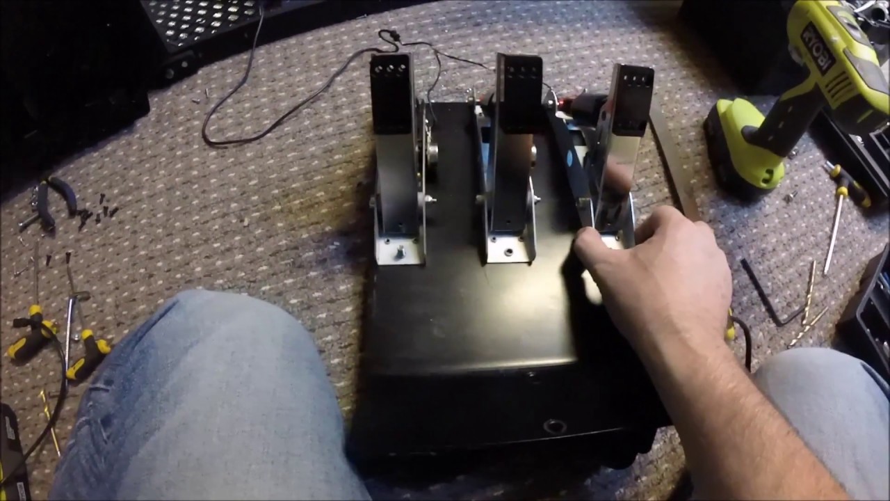Pedal Mod - Logitech G29 - Tutorial & Assembly - YouTube