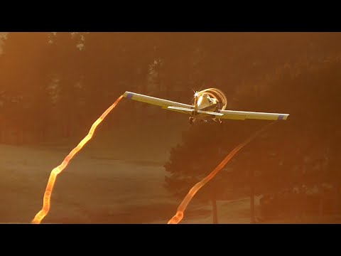 Air Tractor tip vortices