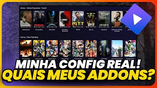 Minha CONFIGURAÇÃO: Quais ADDONS eu uso no STREMIO! (Sem travar)