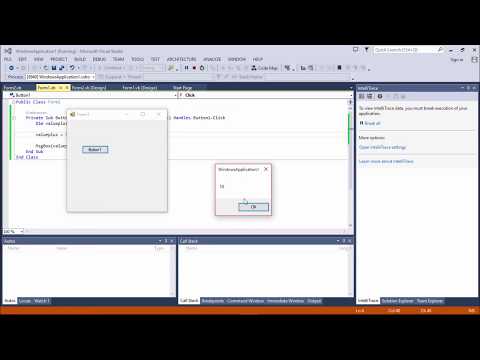 Add Form (Show and ShowDialog) Visual Basic (VB.net)
