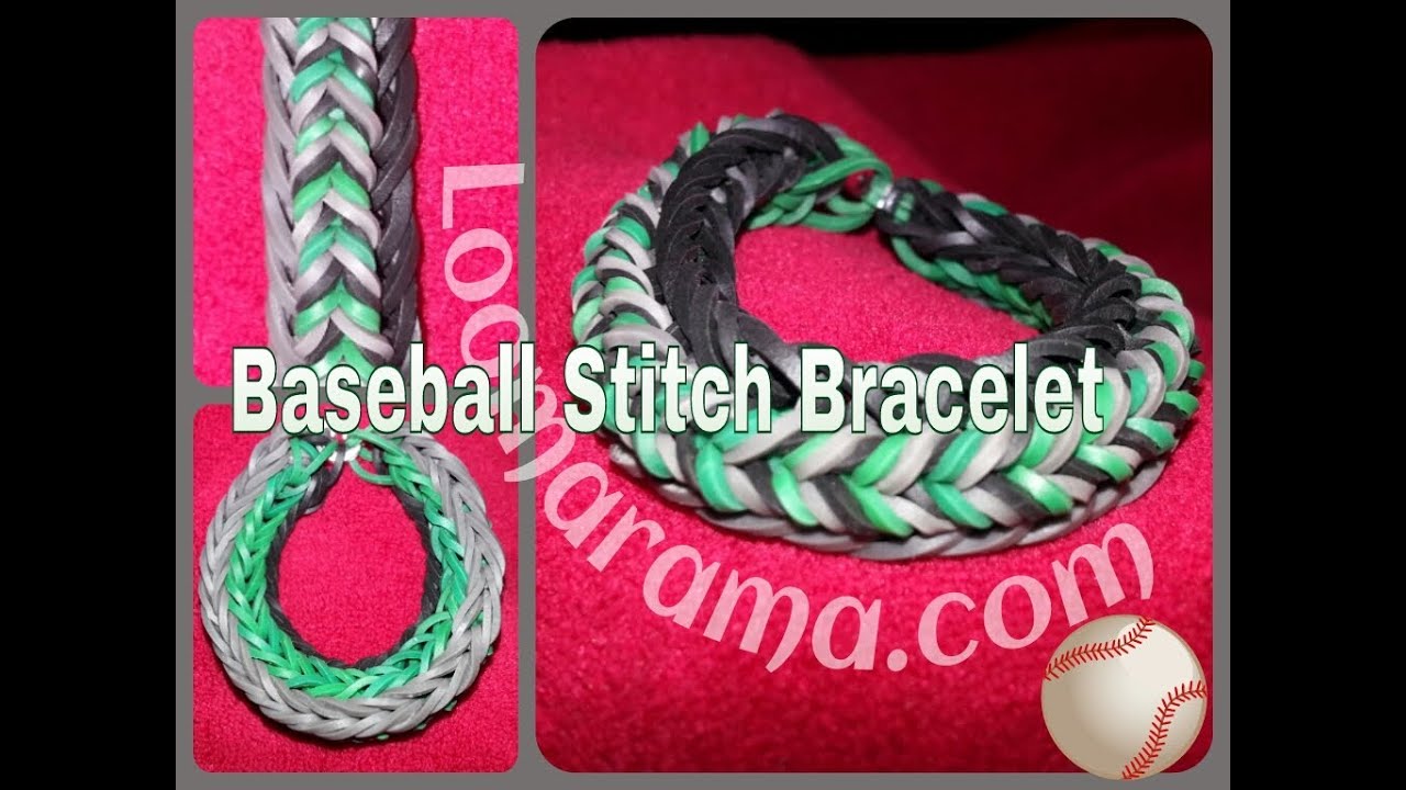 Flashing Baseball Bracelet - JJ's Appliqués Machine Embroidery