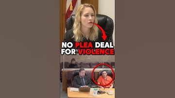 Judge REFUSES Plea Deal After HEARING Domestic Violence!