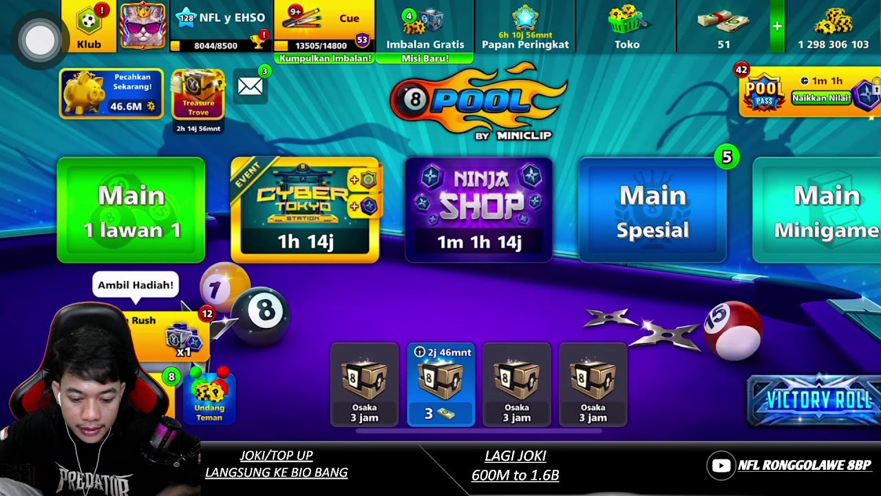 8 Ball Pool 0 to 100M 😱