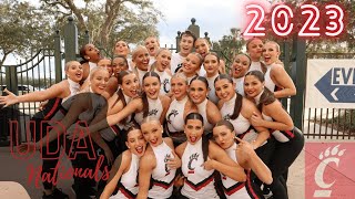 2023 University of Cincinnati Dance Team UDA College Nationals Vlog