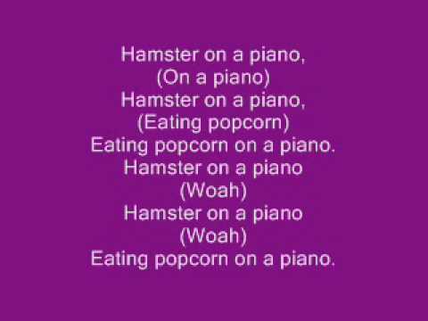 Parry Gripp - Hamster On A Piano ^_^