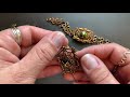 Making a Layered Filigree Bracelet Focal - Vintaj DIY Jewelry