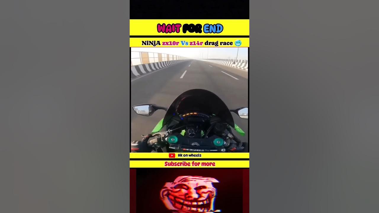 Ninja zx10r vs ninja zx14r 😱🔥 Kawasaki zx10r vs kawasaki zx14r shorts 