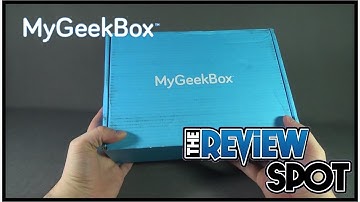 Subscription Spot - My Geek Box December 2016 Subscription Box UNBOXING!