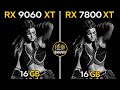 RX 9060 XT VS RX 7800 XT +  AMD Ryzen™ 7 7800X3D : TEST IN 21 GAMES